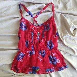 Floral Adjustable Tank